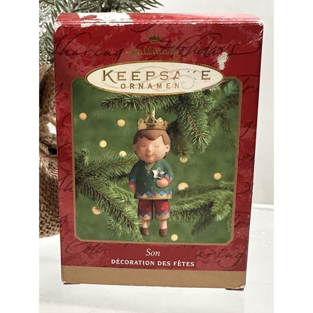 BIinney & Smith Christmas Ornament Crayola Bear with Crayons 1992 In Crayon Box - Picture 7 of 11